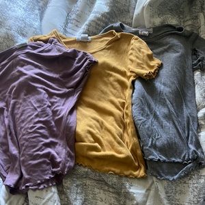 Set of three shirts
